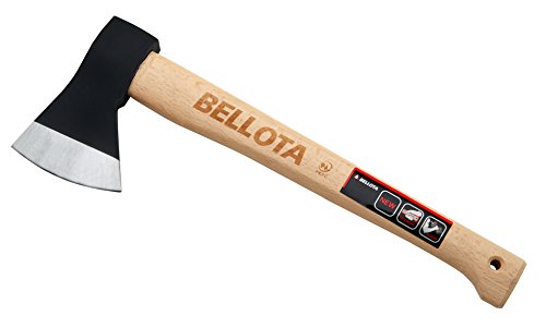 Bellota 8130500N - Hacha (vizcaína), Tamaño 400 x 95 mm, Color Negro / Madera