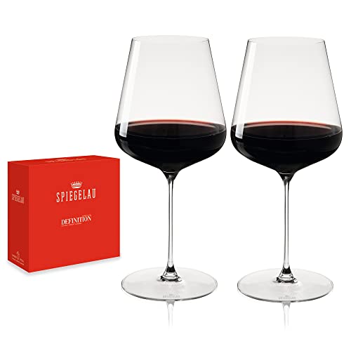 Spiegelau & Nachtmann Juego de 2 copas para vino burdeos, 750 ml, Definition, 1350165