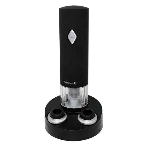 Vin Bouquet FIC 002 - Conservador Eléctrico con Tapones de Vacio, Bomba de Vacio Automatica con...