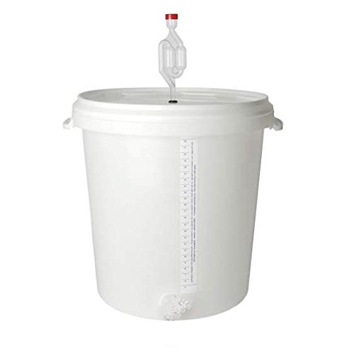 Gran tanque de fermentación con unidad de fermentación para vino y cerveza, 30 litros,...