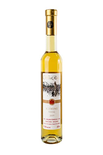 WasaRidge 2019 Icewine 37,5 cl, vino de hielo canadiense, Niagara Peninsula VQA, Ontario, Canadá