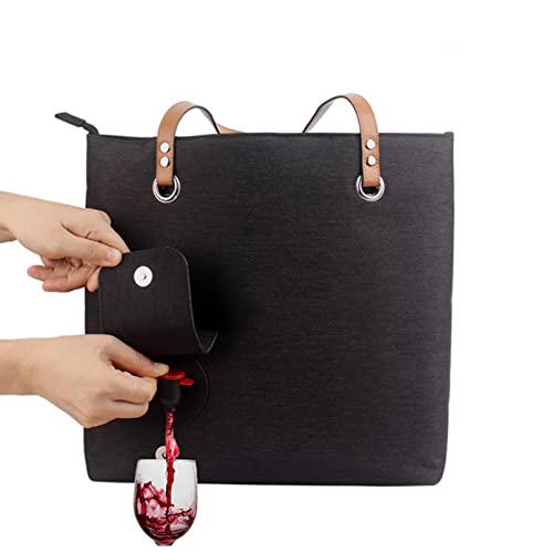 Bolsa de vino con dispensador de bebidas - Bolsa de vino con grifo, Bolsa dispensadora de vino...