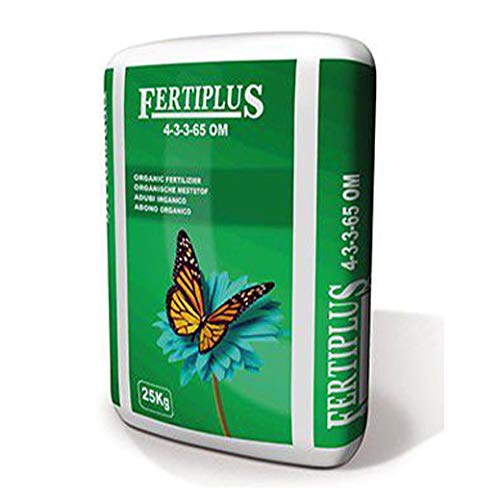 Suinga ABONO ORGANICO peletizado Fertilizante Fertiplus, Saco 25 Kg. Usado en Cultivos como Tabaco,...