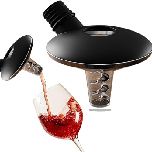 Oxytwister - Aireador de Vino, Antigoteo, Ideal para Amantes del Vino, Fácil Uso, Calidad Danesa:...