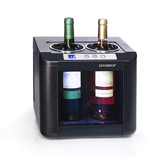 Cavanova OW002, Enfriador de Vino, Capacidad 2 Botellas, 5°-18°C