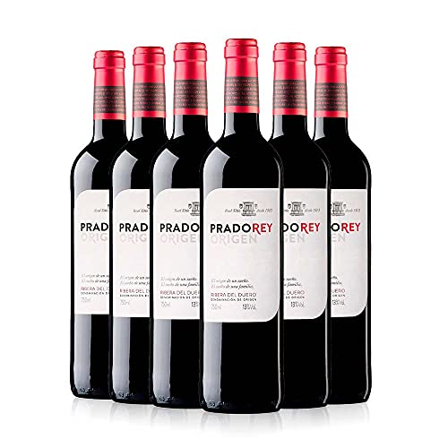 PRADOREY Roble Origen-Vino tinto - Ribera del Duero - 95% Tempranillo, 5% Merlot - Vino joven con...