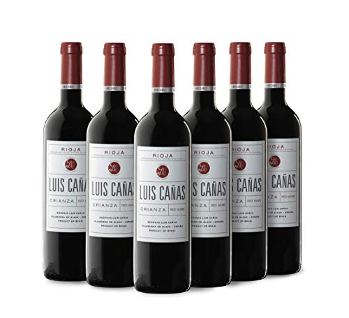 Luis Cañas - Vino Tinto con D.O. Rioja - Crianza - Variedad de Uva Tempranillo, Garnacha, Graciano,...
