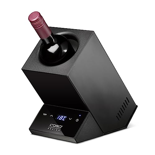 Caso WineCase One Black – Enfriador de vino para una botella, rango de temperatura de 5 – 18...