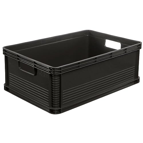 keeeper Robusta Caja de Transporte, Resistente a ácidos y apto para alimentos, 60 x 40 x 22 cm, 45...