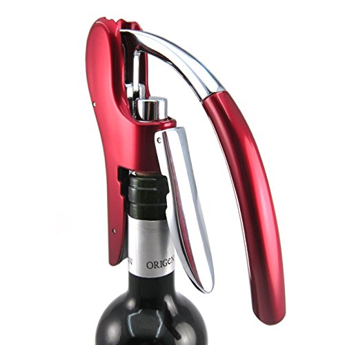 Abrebotellas profesional Best Utensils de aleación de zinc para vino, premium, con palanca,...