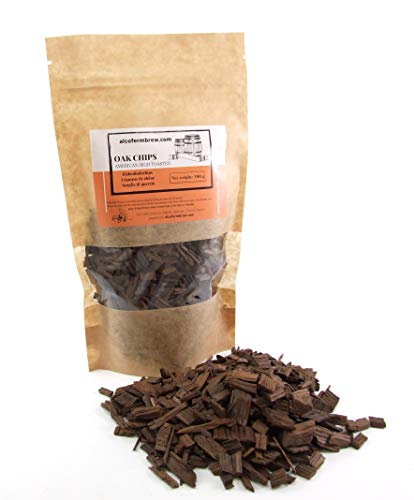 AlcoFermBrew Virutas de Roble - Americanos High Toasted 100g - Astillas de Roble | Astillas de...