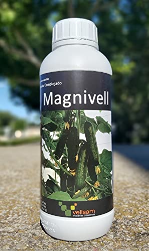 Corrector de carencia de Magnesio. Abono fertilizante rico en magnesio quelatado soluble en agua 1L....