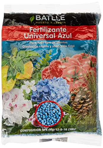 Semillas Batlle Fertilizador Universal Azul 800g, abono granulado completo para plantas de exterior...