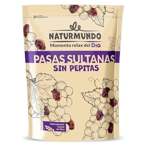 DIA NATURMUNDO pasas sultanas sin pepitas bolsa 200 gr