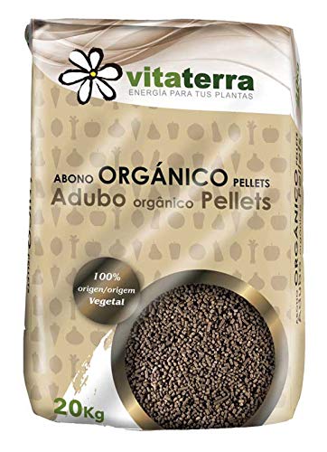 Abono Órganico Pellets Vitaterra 20 kg